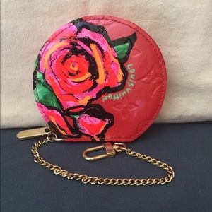 Louis Vuitton Vernis Rose Chapeau Coin Purse